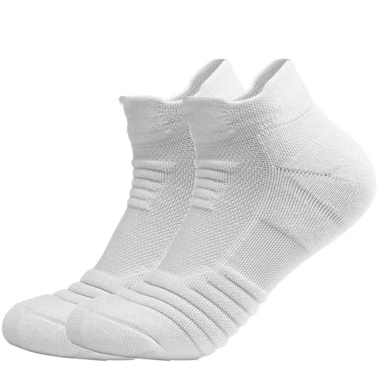 3 Pairs Breathable Mesh Athletic Terry Socks Cushioned Moisture - Managing and Durable Reduces Foot for Running Hiking & Sports - Nova Threads